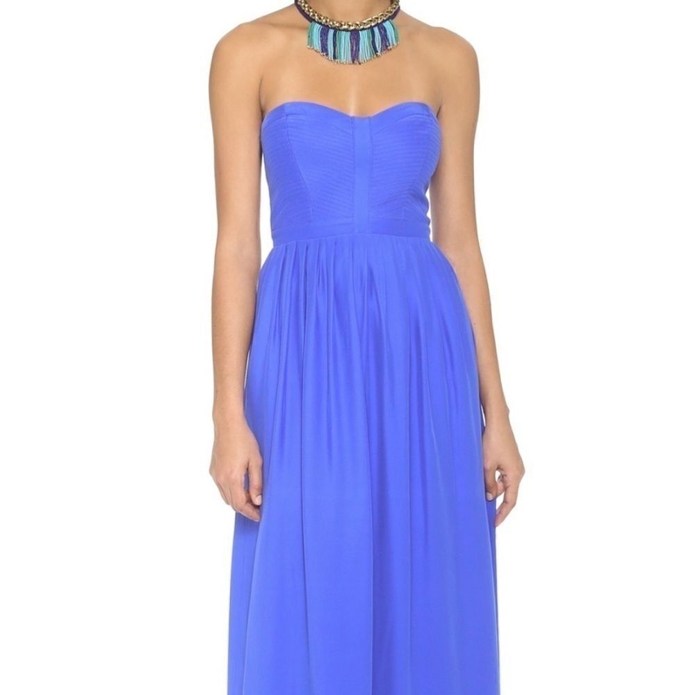 Parker Bayou strapless maxi dress